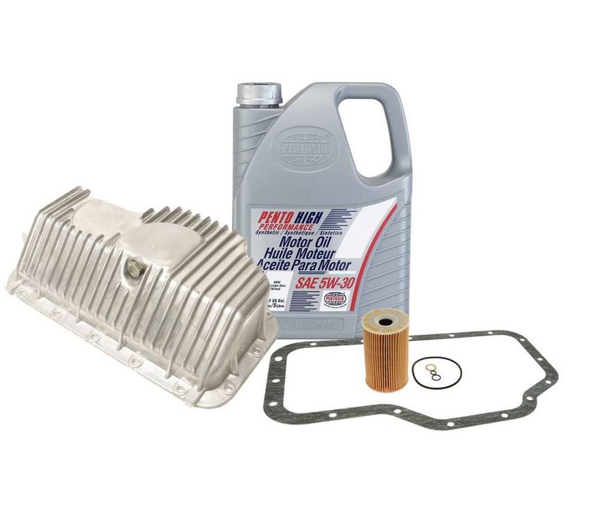 BMW Engine Oil Pan Kit (5w-30) (5 Liter) (High Performance) 11421716192 - eEuroparts Kit 3086523KIT